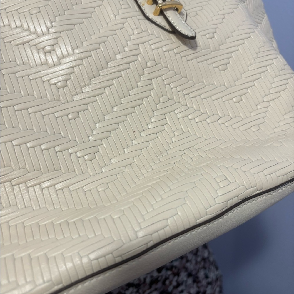 Vintage Y2K Cream and gold Ralph Lauren bag - Picture 9 of 9
